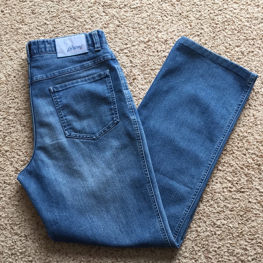 Brioni Men’s Blue Denim Jeans